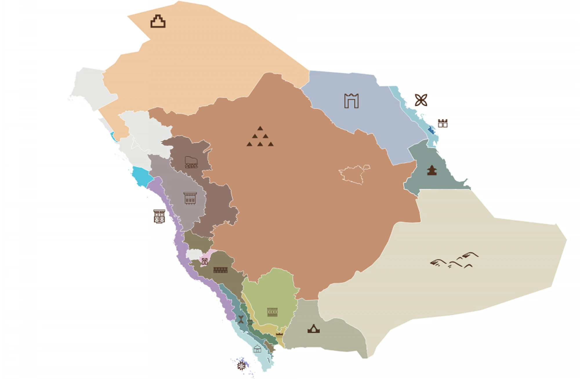 نعتز بعمارتنا السعودية · Saudi Architecture Map